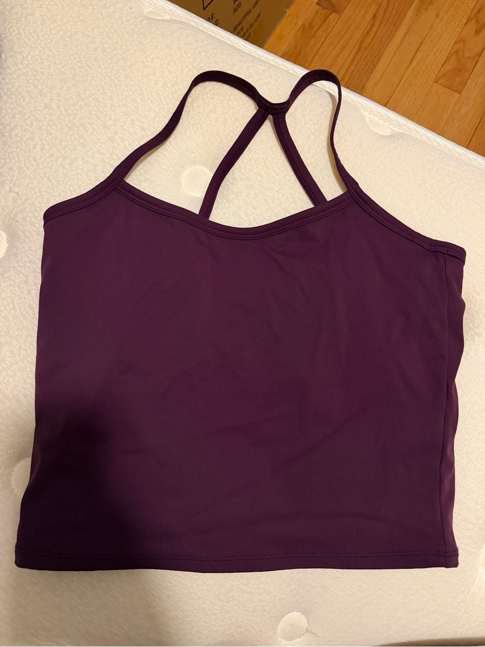 Women’s Purple Strappy Tank Top